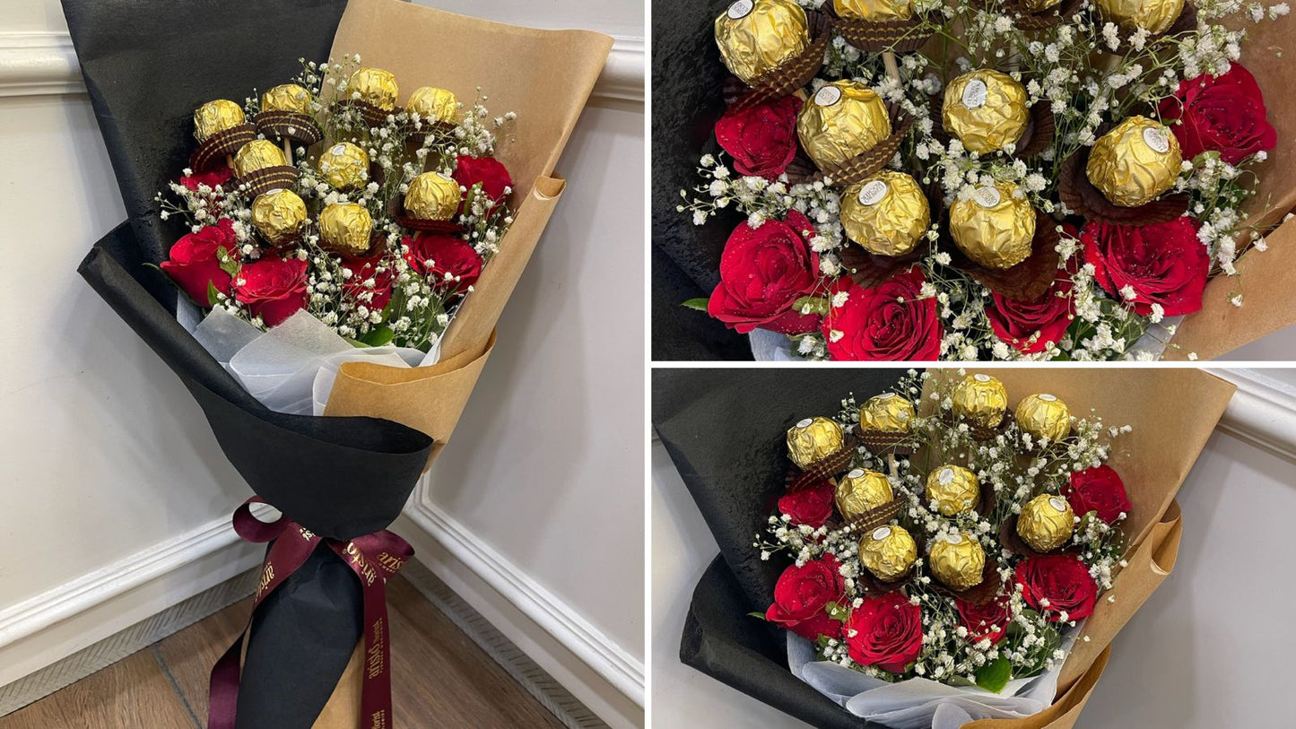 Gourmet chocolate Treat Gift Bouquet